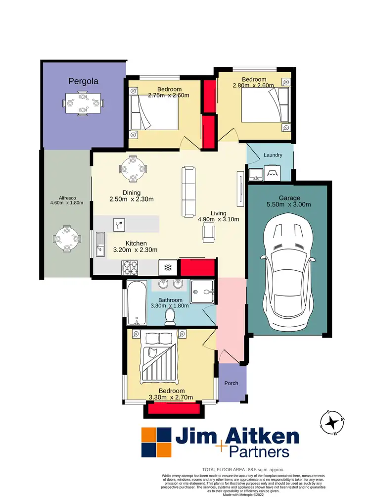 Floorplan of Homely house listing, 51A Wiseman Circuit, Ropes Crossing NSW 2760