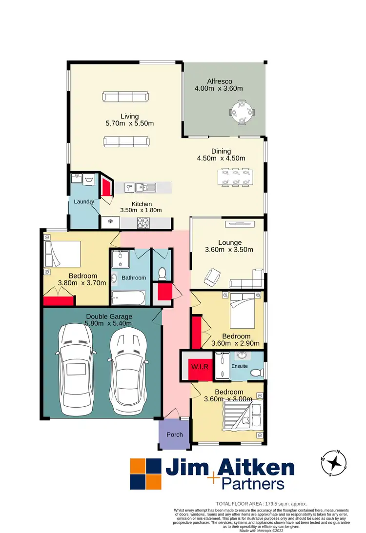 Floorplan of Homely house listing, 9 Domus Street, Glenmore Park NSW 2745