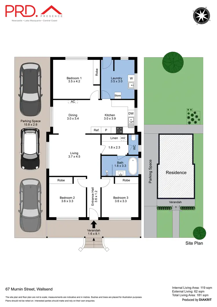 Floorplan of Homely house listing, 65/46 Murnin Street, Wallsend NSW 2287