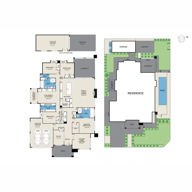 Floorplan of Homely house listing, 39 Tooze Circuit (Huntlee), North Rothbury NSW 2335
