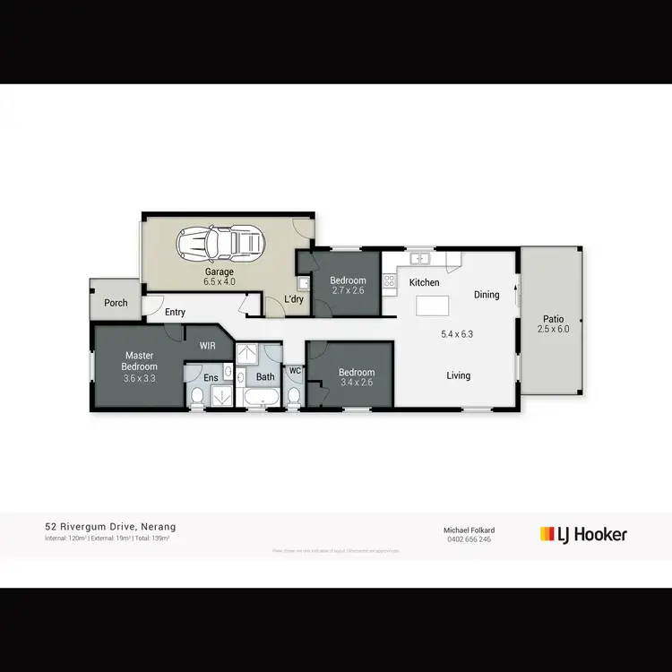 Floorplan of Homely house listing, 52 Rivergum Drive, Nerang QLD 4211