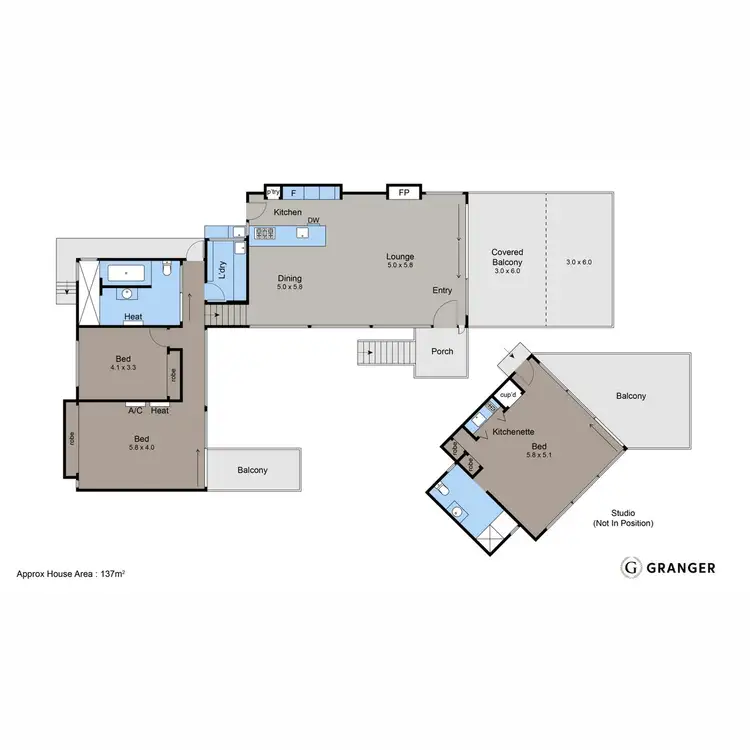 Floorplan of Homely house listing, 27 Cook Street, Mccrae VIC 3938