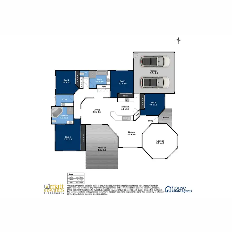 Floorplan of Homely house listing, 4 Duncan Street, Wilsonton Heights QLD 4350