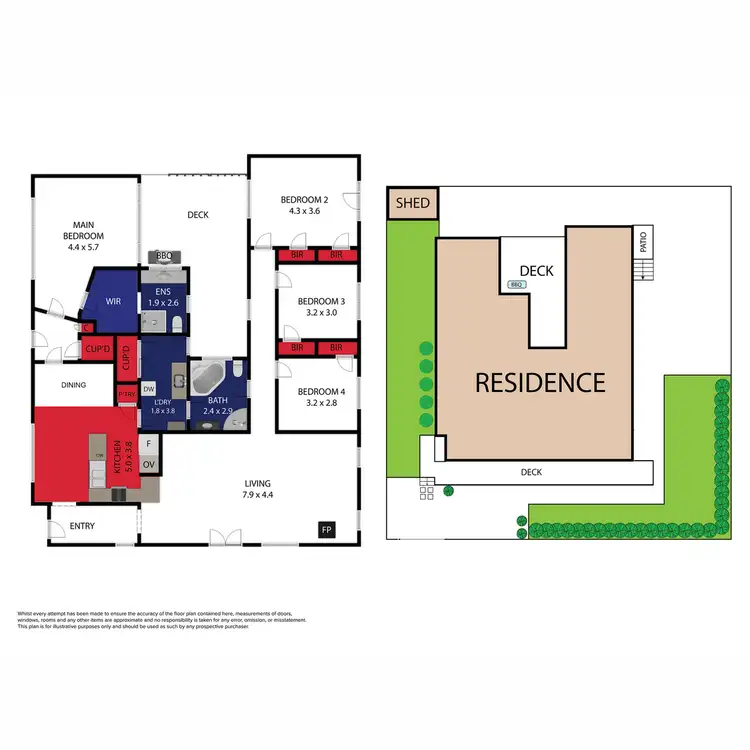 Floorplan of Homely house listing, 43 Phillip Island Road, Sunset Strip VIC 3922