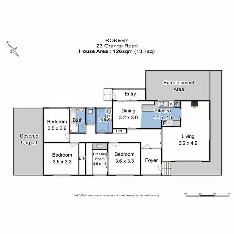 Floorplan of Homely house listing, 23 Grange Road East, Rokeby TAS 7019