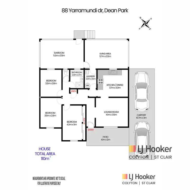 Floorplan of Homely house listing, 910/96 Yarramundi Drive, Dean Park NSW 2761