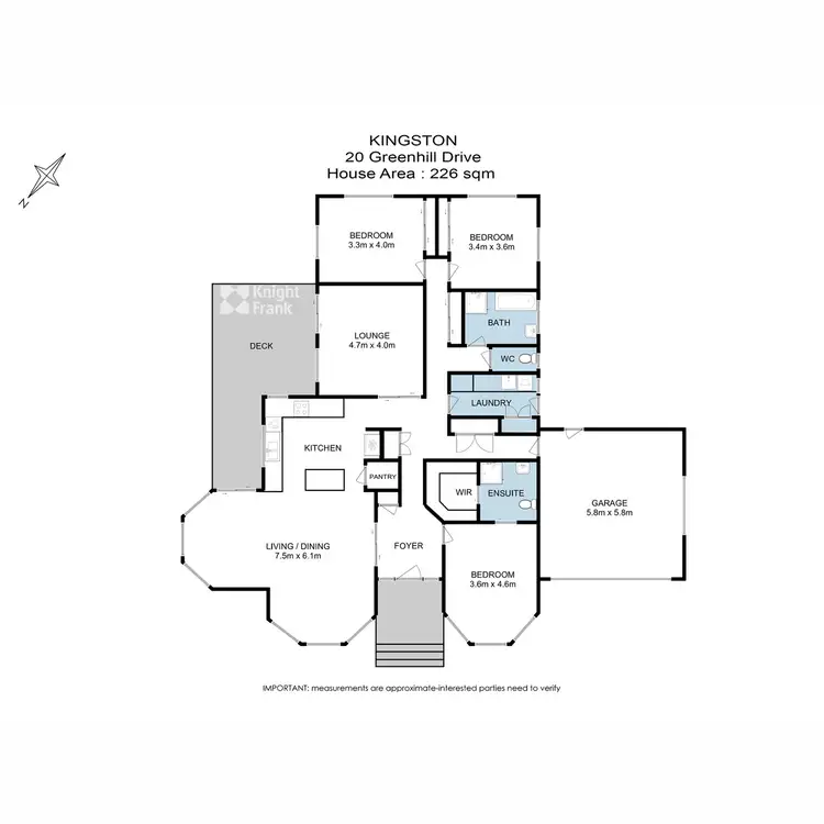 Floorplan of Homely house listing, 20 Greenhill Drive, Kingston TAS 7050