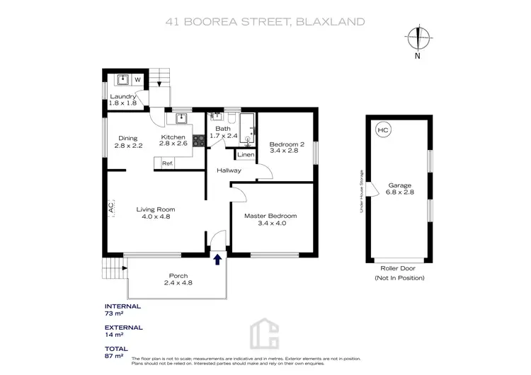 Floorplan of Homely house listing, 41 Boorea Street, Blaxland NSW 2774