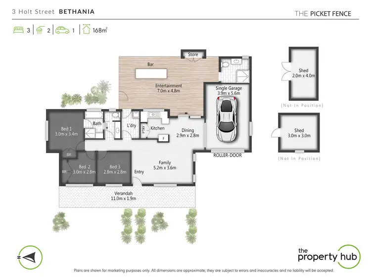 Floorplan of Homely house listing, 3 Holt Street, Bethania QLD 4205