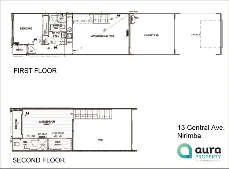 Floorplan of Homely house listing, 6/21 Central Avenue, Nirimba QLD 4551