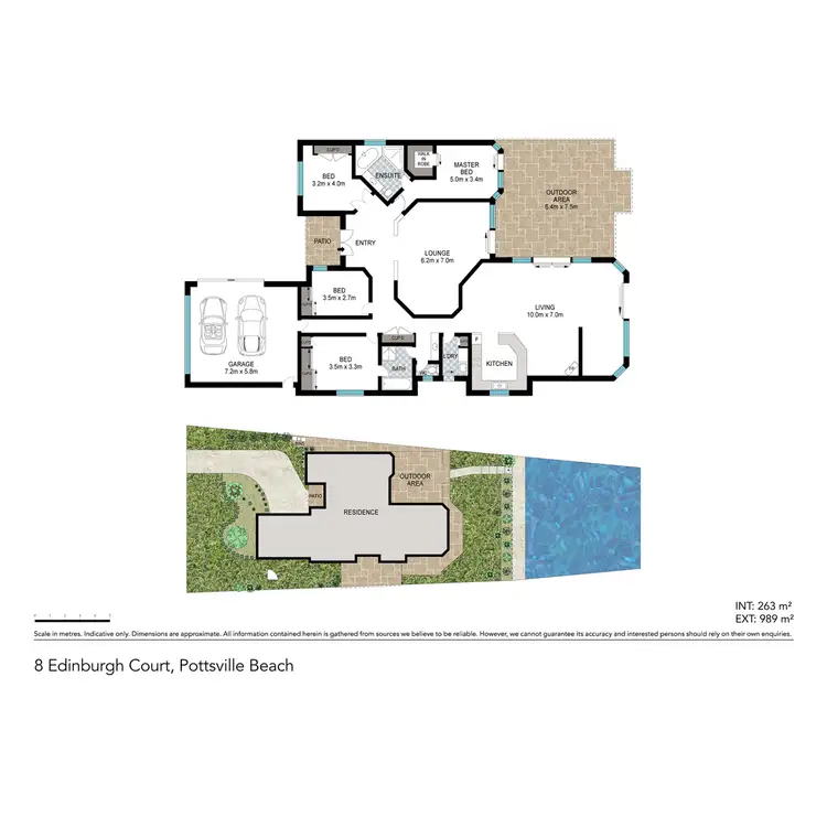 Floorplan of Homely house listing, 8 Edinburgh Court, Pottsville NSW 2489