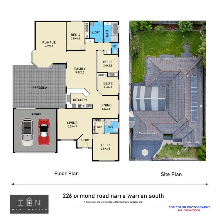 Floorplan of Homely house listing, 226 Ormond Road, Narre Warren South VIC 3805
