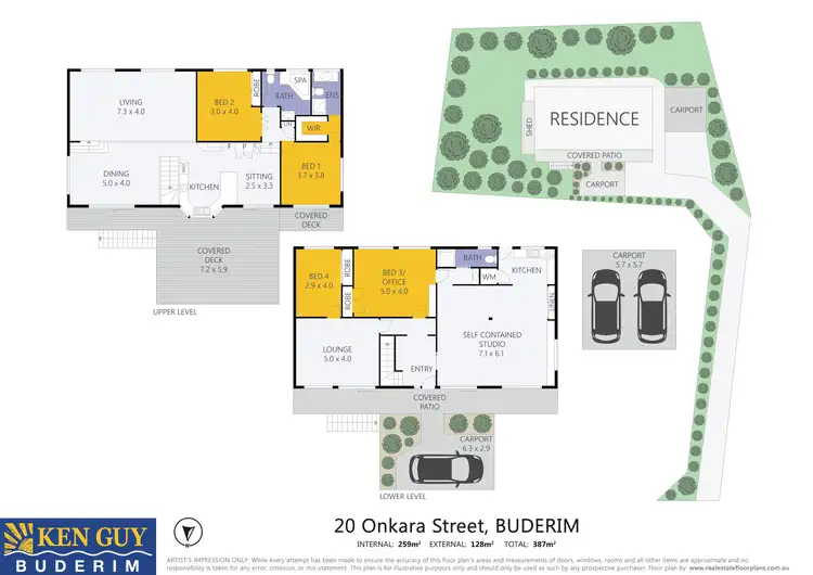 Floorplan of Homely house listing, 20 Onkara Street, Buderim QLD 4556