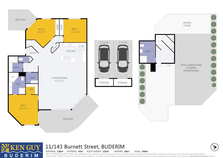 Floorplan of Homely unit listing, 11/143 Burnett Street, Buderim QLD 4556
