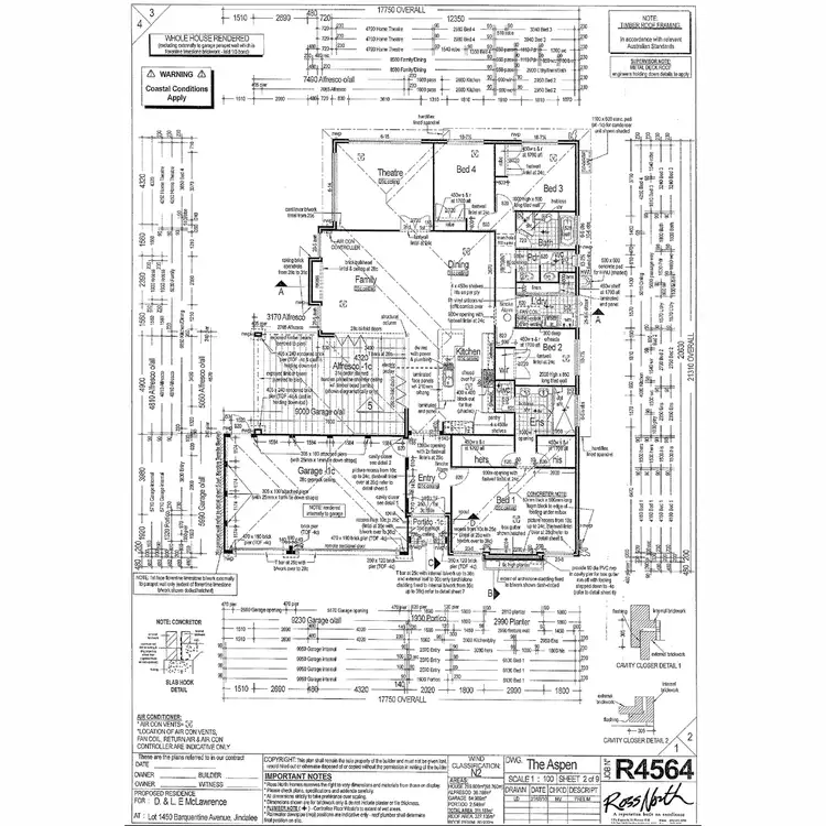 Floorplan of Homely house listing, 4 Barquentine Avenue, Jindalee WA 6036