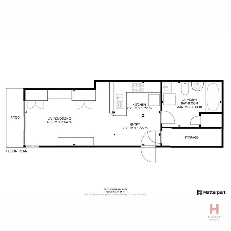 Floorplan of Homely apartment listing, 1/24 Clyde Street, Jindabyne NSW 2627