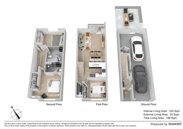 Floorplan of Homely townhouse listing, 27/10 Radiant Street, Taigum QLD 4018