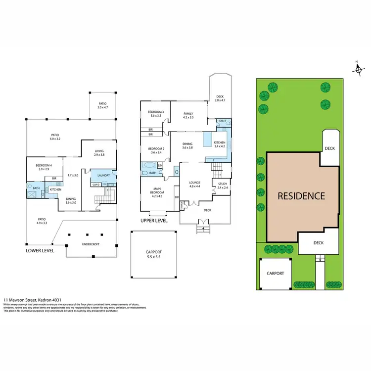 Floorplan of Homely house listing, 11 Mawson Street, Kedron QLD 4031