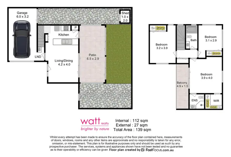 Floorplan of Homely apartment listing, 2/47 Lovegrove Street, Zillmere QLD 4034