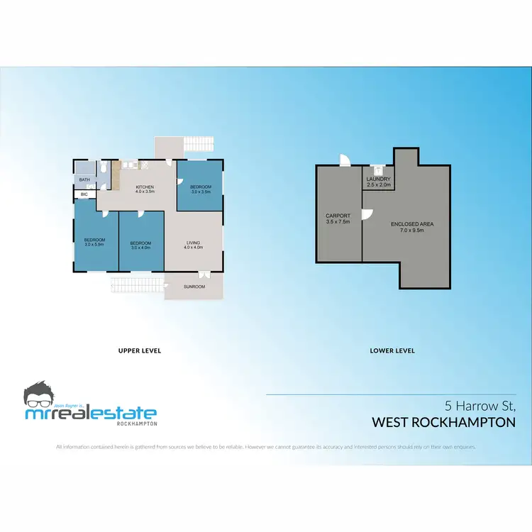 Floorplan of Homely house listing, 5b Harrow Street, West Rockhampton QLD 4700