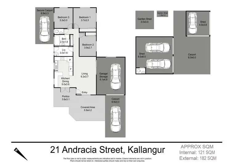 Floorplan of Homely house listing, 21 Andracia Street, Kallangur QLD 4503