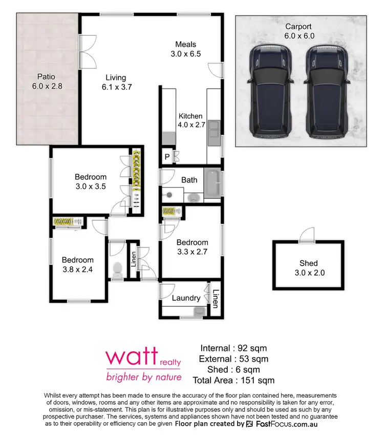 Floorplan of Homely house listing, 11 Pearl Avenue, Kallangur QLD 4503