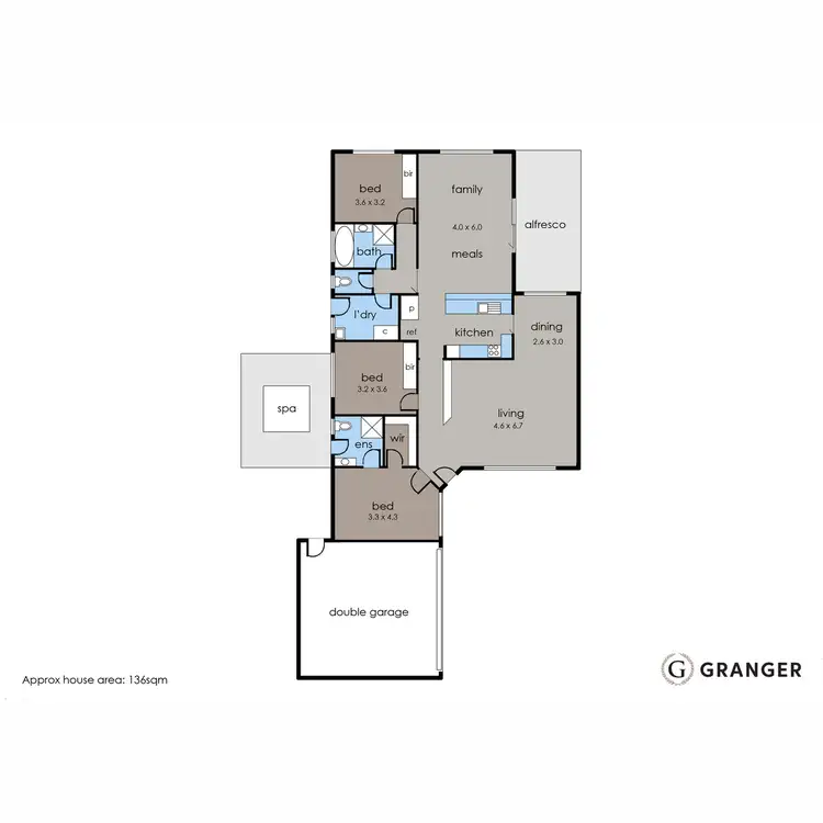 Floorplan of Homely house listing, 26 Seaview Close, Rosebud VIC 3939