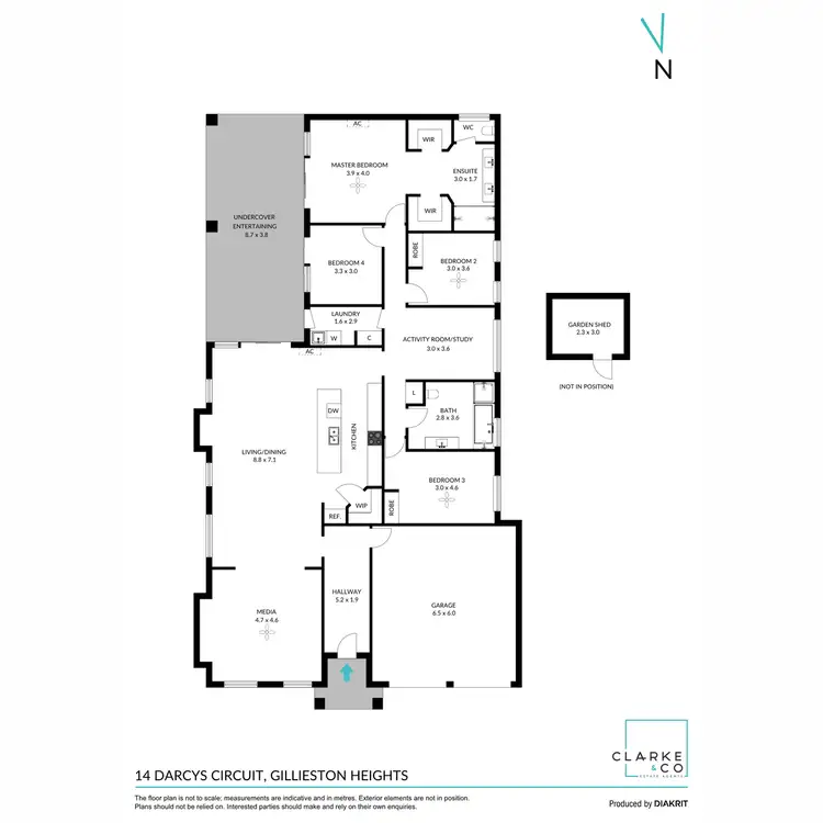 Floorplan of Homely house listing, 14 Darcys Circuit, Gillieston Heights NSW 2321