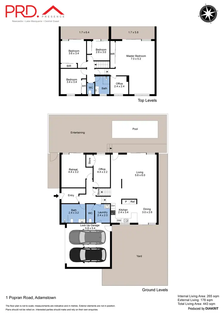Floorplan of Homely house listing, 1 Popran Road, Adamstown NSW 2289
