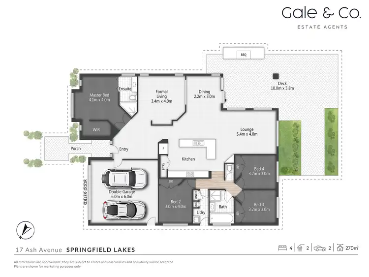 Floorplan of Homely house listing, 17 Ash Avenue, Springfield Lakes QLD 4300