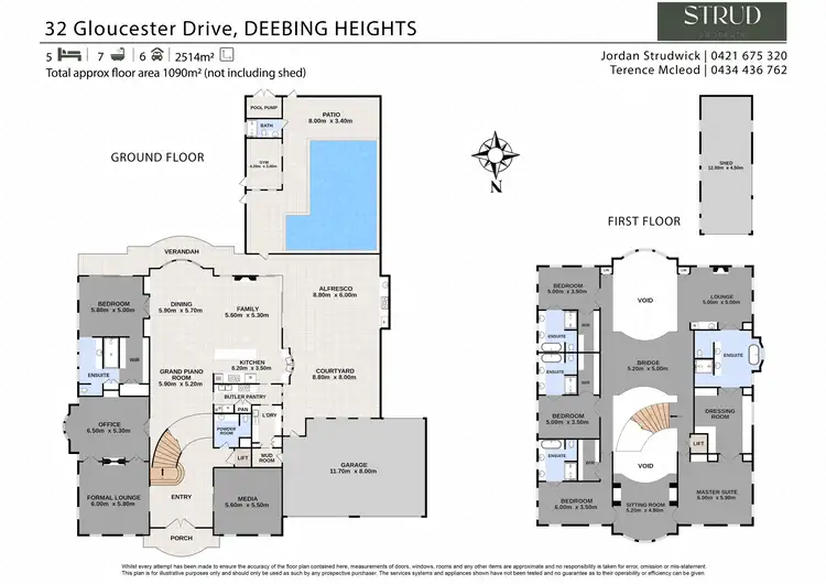 Floorplan of Homely house listing, 32 Gloucester Drive, Deebing Heights QLD 4306
