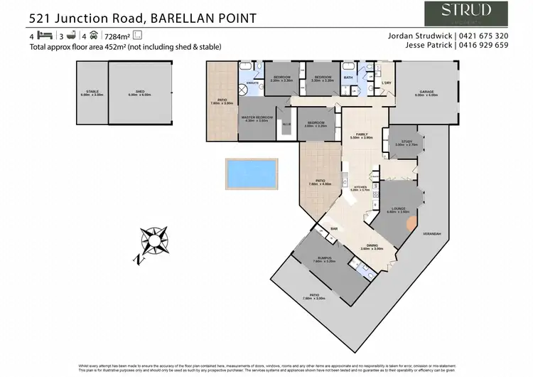 Floorplan of Homely house listing, 521 - 523 Junction Road, Barellan Point QLD 4306