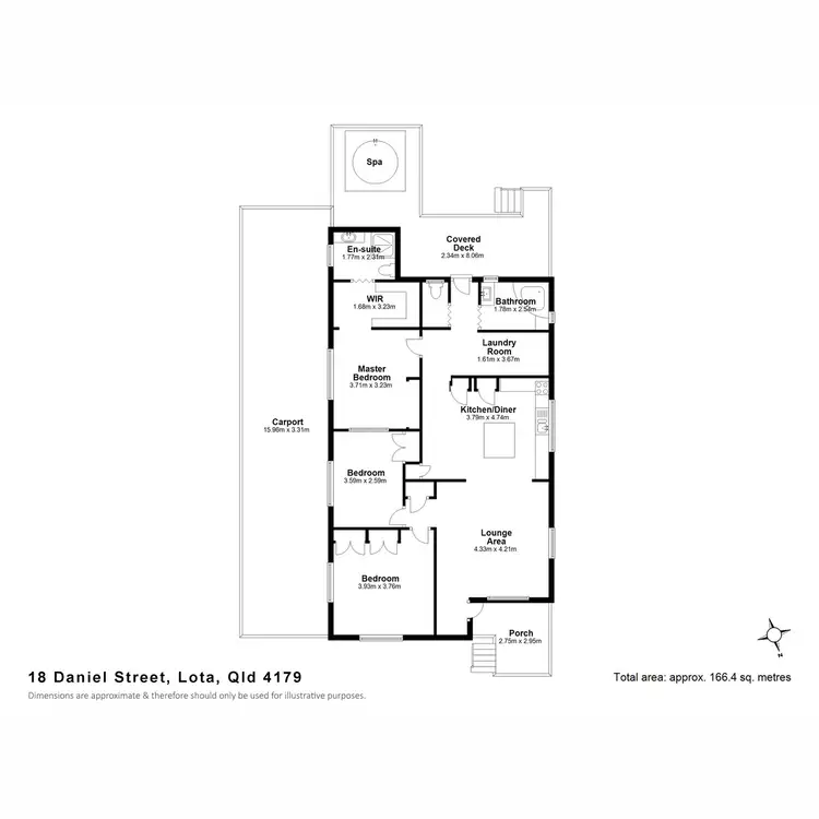 Floorplan of Homely house listing, 18 Daniel Street, Lota QLD 4179