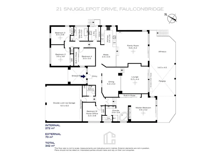 Floorplan of Homely house listing, 21 Snugglepot Drive, Faulconbridge NSW 2776