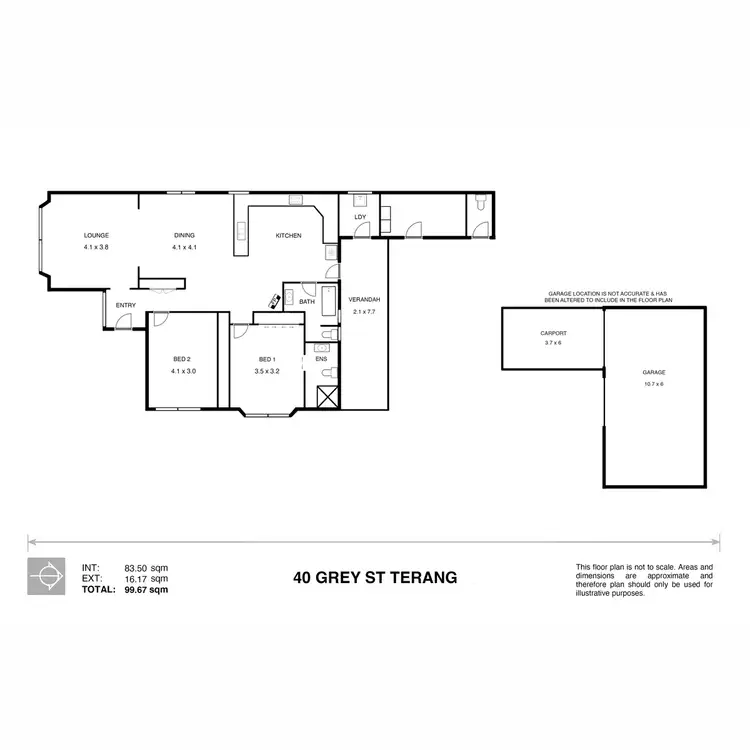 Floorplan of Homely house listing, 13/47 Grey Street, Terang VIC 3264