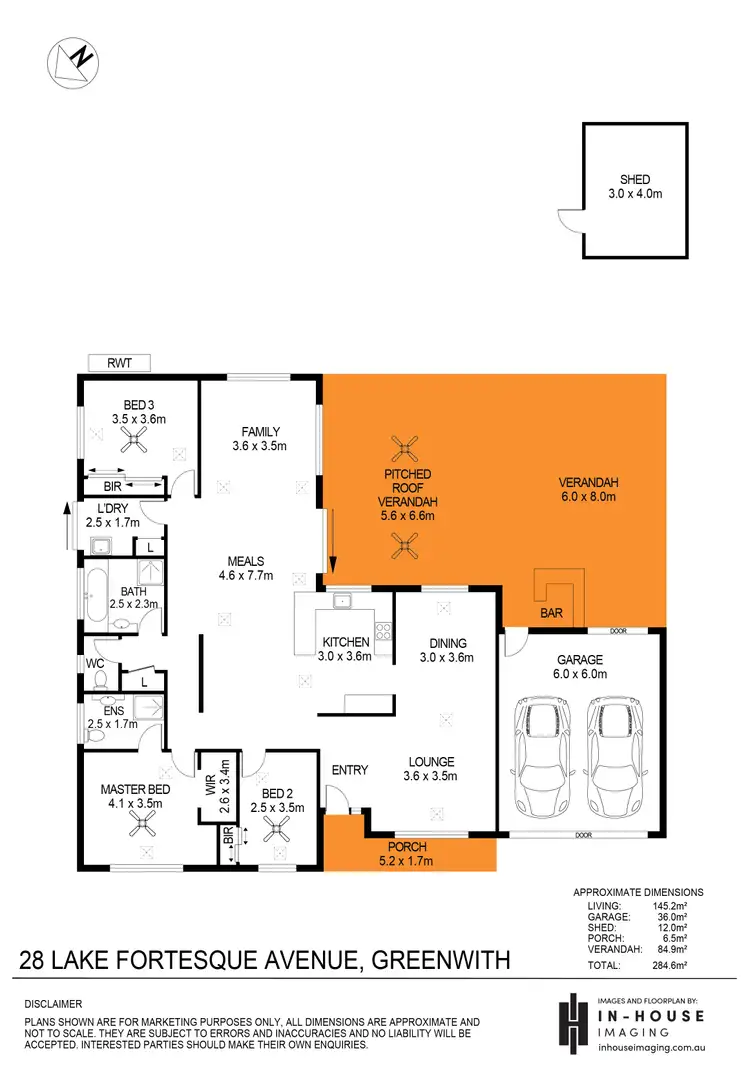 Floorplan of Homely house listing, 28 Lake Fortesque Avenue, Greenwith SA 5125