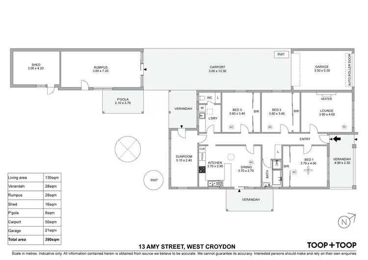 Floorplan of Homely house listing, 13 Amy Street, West Croydon SA 5008