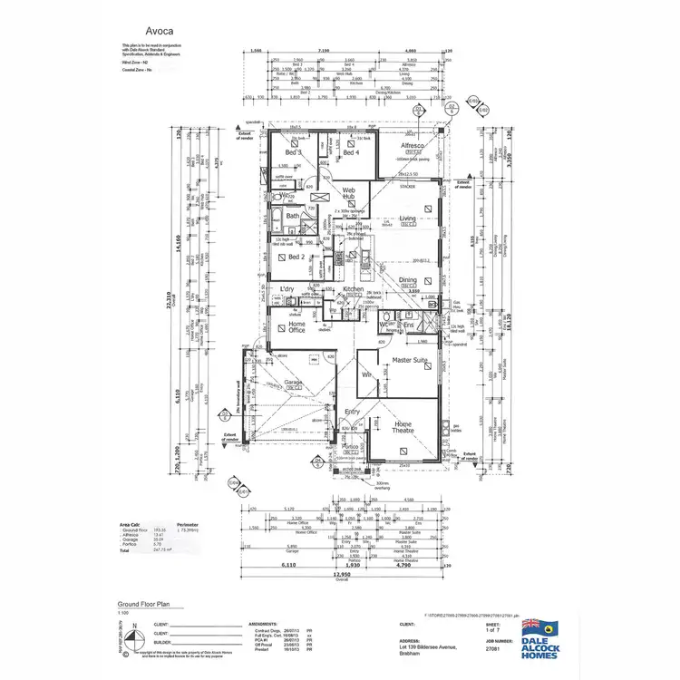 Floorplan of Homely house listing, 27/75 Bildersee Avenue, Brabham WA 6055
