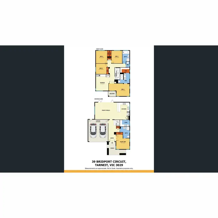 Floorplan of Homely house listing, 39 Bridport Circuit, Tarneit VIC 3029