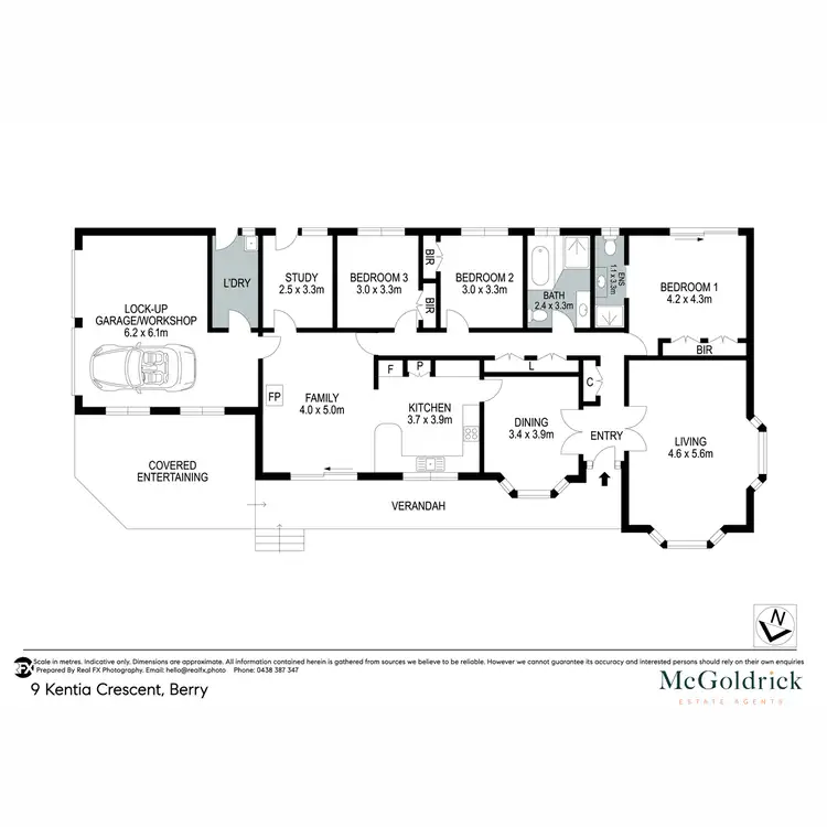 Floorplan of Homely house listing, 9 Kentia Crescent, Berry NSW 2535