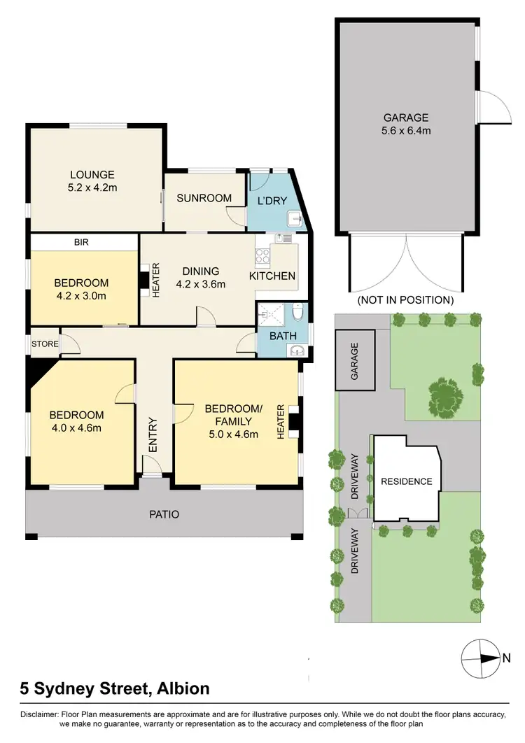 Floorplan of Homely house listing, 5 Sydney Street, Albion VIC 3020