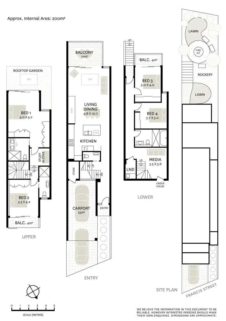 Floorplan of Homely house listing, 28 Francis Street, Marrickville NSW 2204