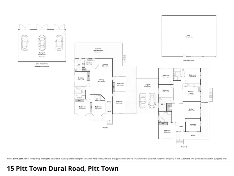Floorplan of Homely rural property listing, 15 Pitt Town Dural Road, Pitt Town NSW 2756