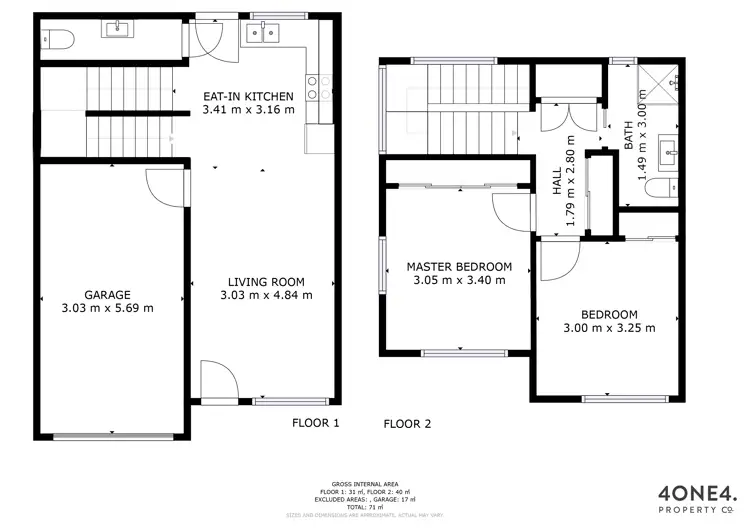 Floorplan of Homely house listing, 13 Waters Loop, Bridgewater TAS 7030