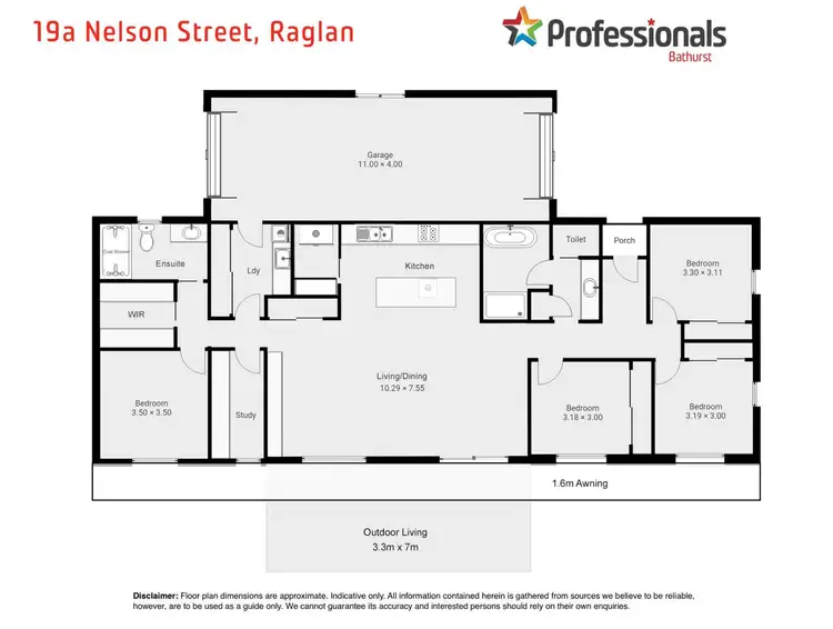 Floorplan of Homely house listing, 19A Nelson Street, Raglan NSW 2795