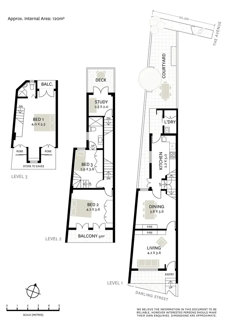 Floorplan of Homely house listing, 121 Darling Street, Balmain East NSW 2041