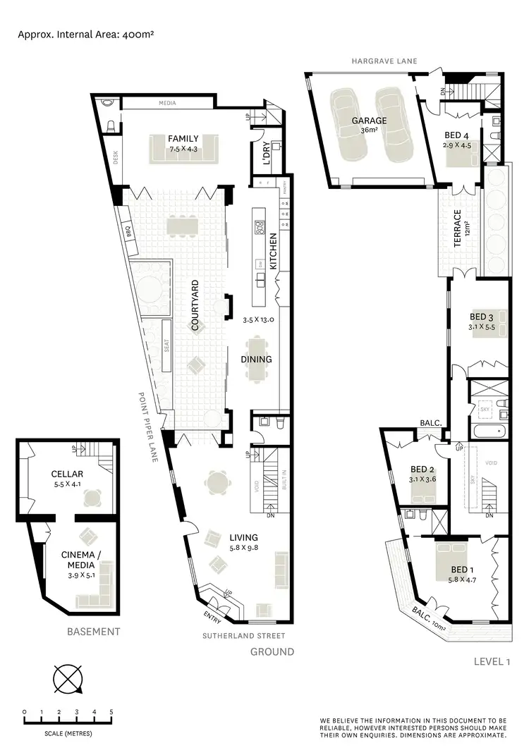 Floorplan of Homely house listing, 223 Sutherland Street, Paddington NSW 2021