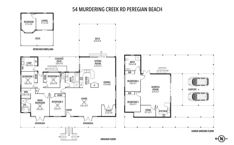 Floorplan of Homely rural property listing, 54 Murdering Creek Road, Peregian Beach QLD 4573
