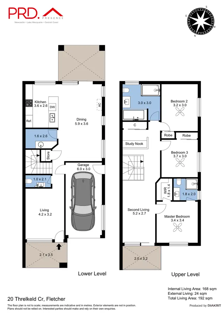 Floorplan of Homely house listing, 20 Threlkeld Crescent, Fletcher NSW 2287