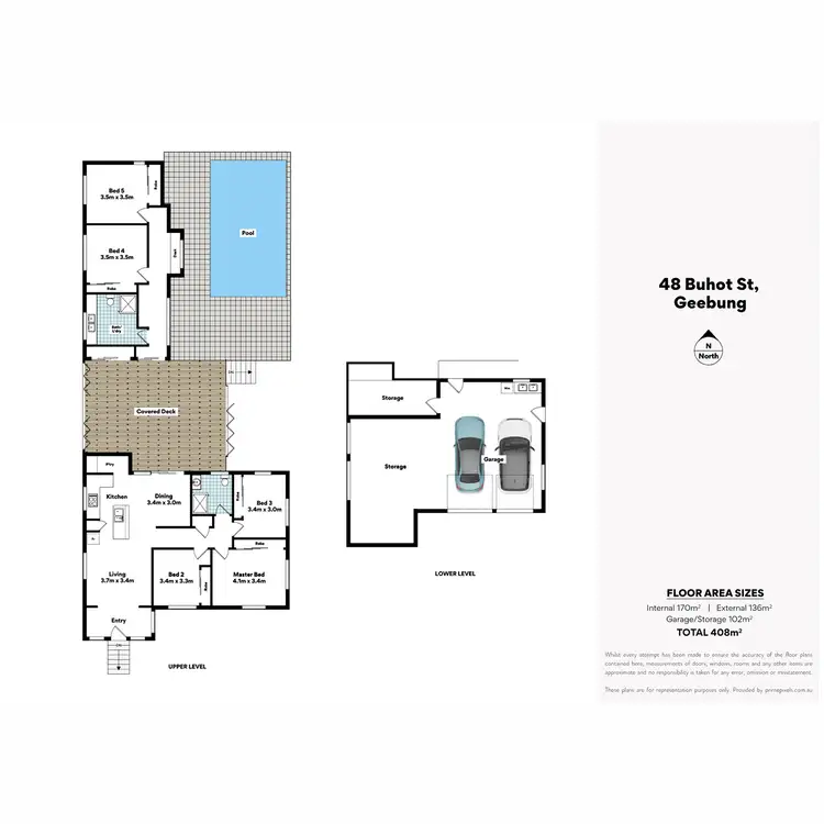 Floorplan of Homely house listing, 48 Buhot Street, Geebung QLD 4034